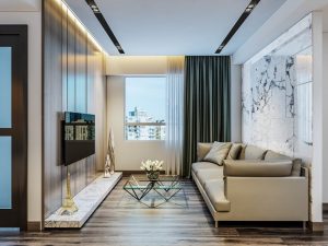 thiết kế nội thất căn hộ chung cư 30m