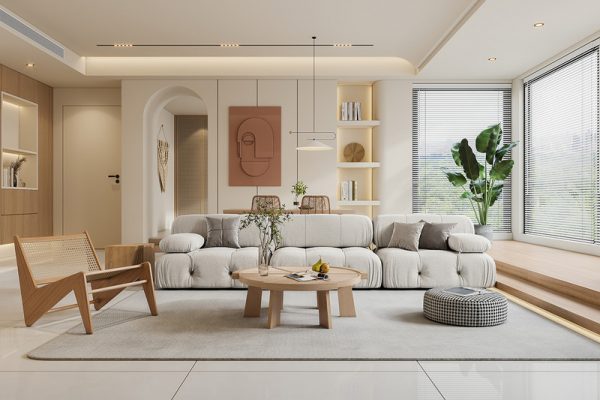 Thiết kế nội thất căn hộ chung cư 67m2
