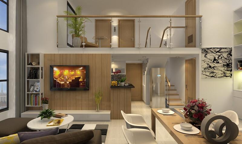 Với thiết kế gác lửng ngôi nhà của bạn sẽ có nhiều không gian hơn để sinh hoạt và thư giãn