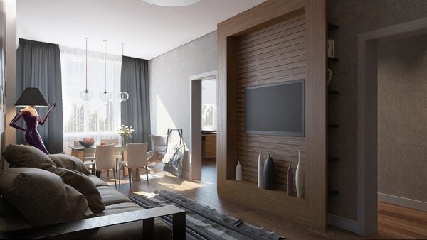 Thiết kế nội thất căn hộ chung cư 72m2