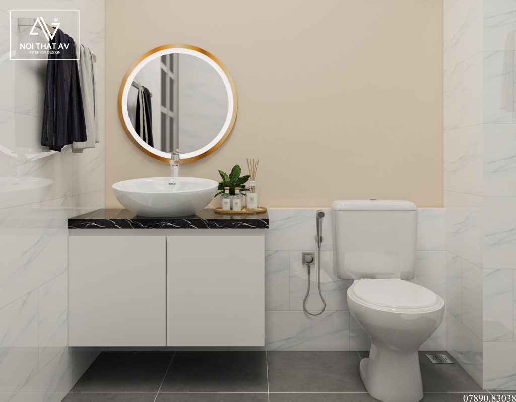 Nhà Tắm - Thiết kế nội thất phòng ngủ C Quỳnh Tiên Q2, Thủ Đức