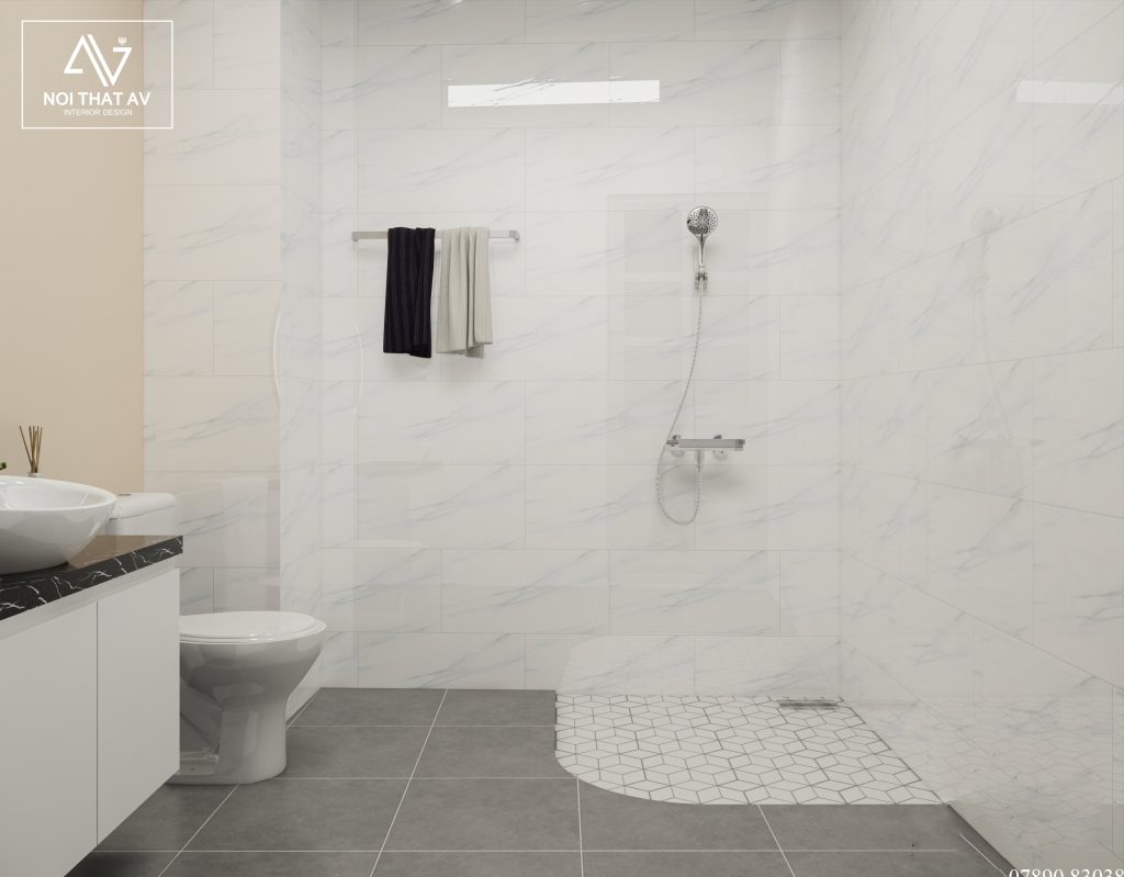 Nhà Tắm - Thiết kế nội thất phòng ngủ C Quỳnh Tiên Q2, Thủ Đức