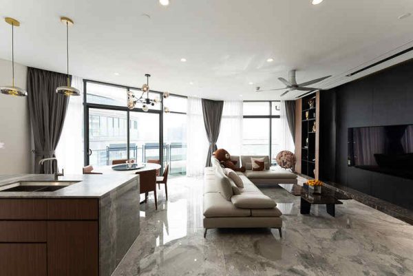 Thiết kế nội thất căn hộ chung cư 150m2