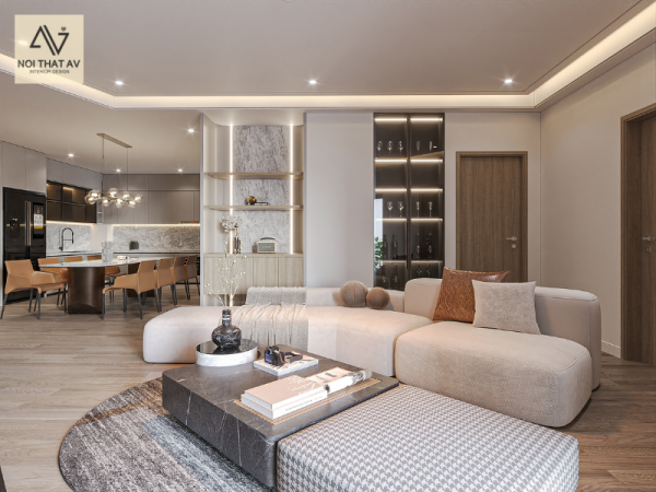 Thiết kế nội thất chung cư 2 phòng ngủ