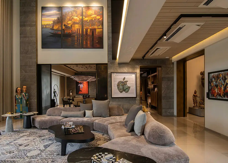 Mẫu thiết kế nội thất chung cư diện tích 80m2 phong cách luxury