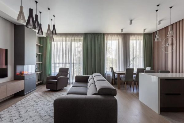 Thiết kế nội thất căn hộ chung cư 90m2