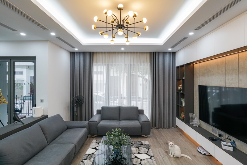 Thiết kế nội thất căn hộ chung cư 96m2 phụ thuộc rất nhiều vào vật liệu sử dụng