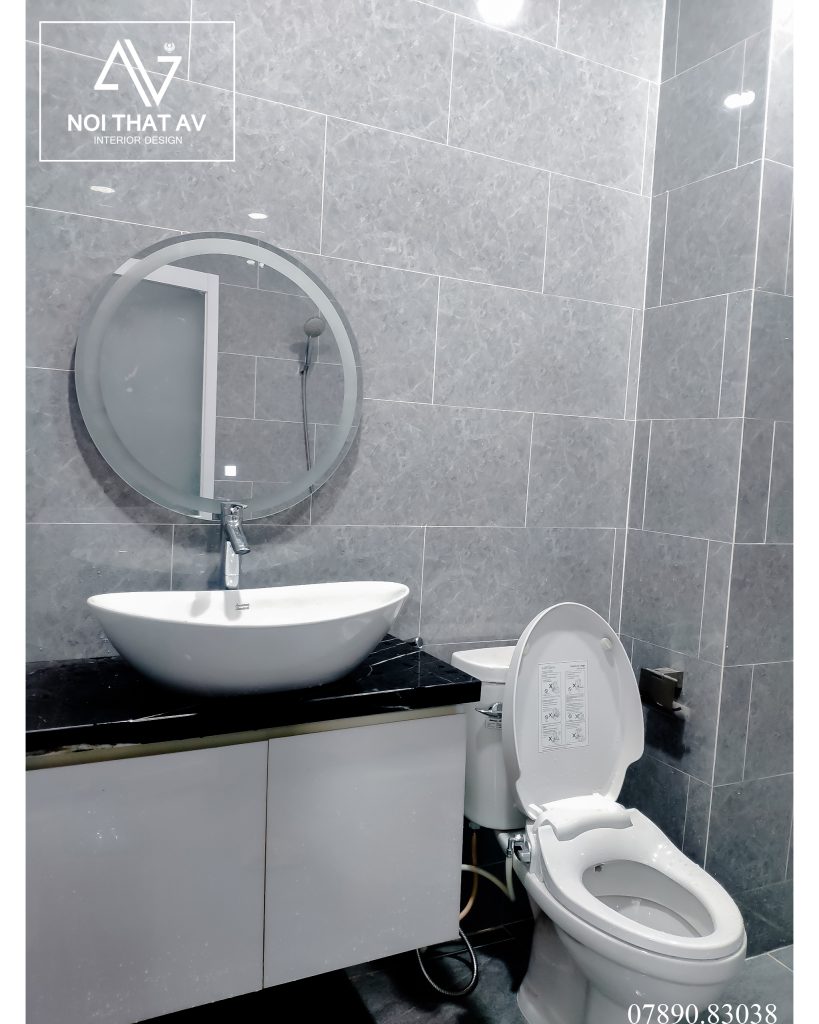Nhà tắm - Thi Công nội thất phòng ngủ C Quỳnh Tiên Q2, Thủ Đức