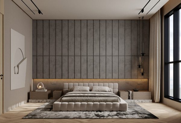 Thiết kế nội thất phòng ngủ căn hộ chung cư