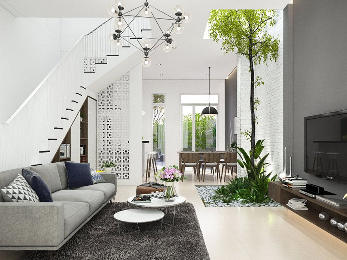 Những ý tưởng thiết kế nội thất nhà phố đẹp - hiện đại - Báo An Giang Online