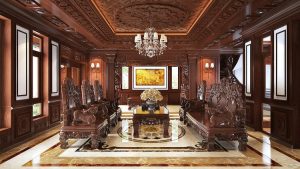 Phong cách thiết kế nội thất hiện đại pha chút vintage
