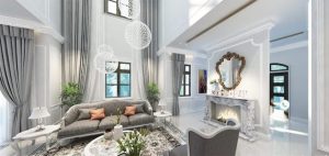 thiết kế nội thất biệt thự vinhomes the harmony