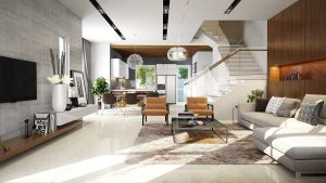 thiết kế nội thất nhà liền kề