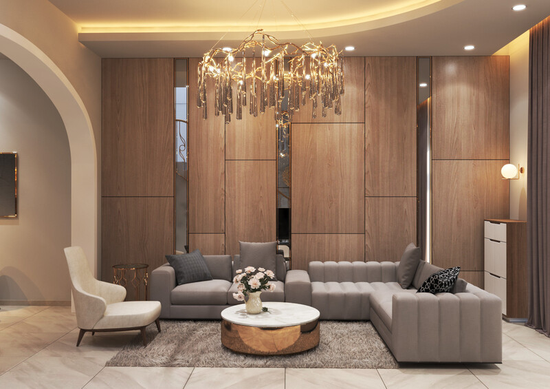 Mẫu thiết kế nội thất thiết kế nội thất biệt thự phong cách Luxury