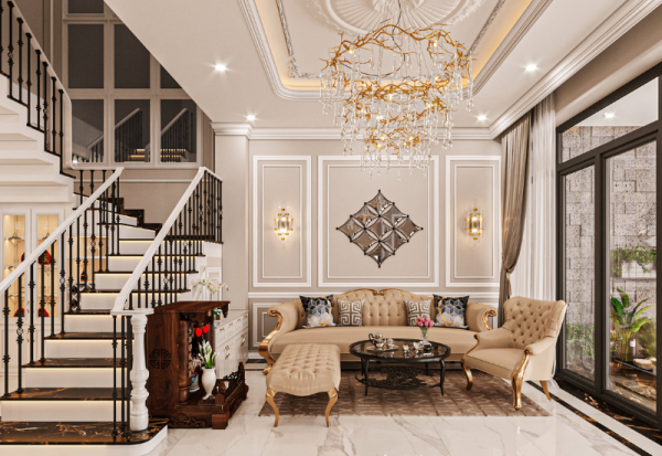 Thiết kế nội thất nhà phố