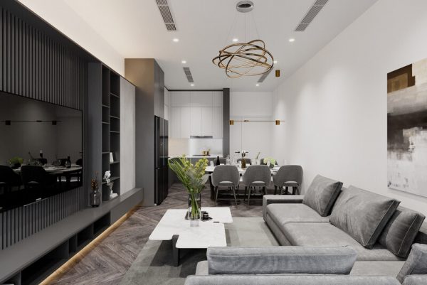 Thiết kế nội thất phòng khách