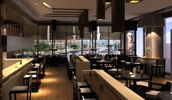 thiết kế nội thất quán cafe