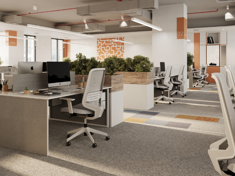 Chọn nội thất văn phòng có thiết kế tiện lợi, thoải mái để giảm căng thẳng