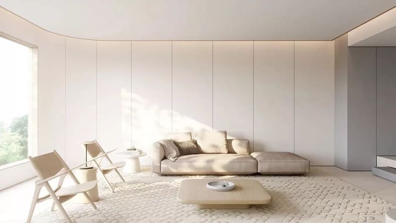 Phong cách thiết kế nội thất tối giản thể hiện sự đơn giản nhất có thể