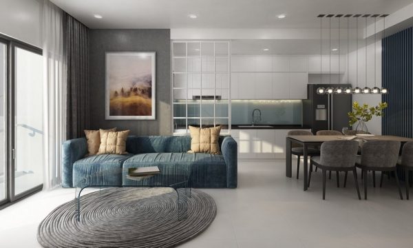thiết kế nội thất chung cư 50m2