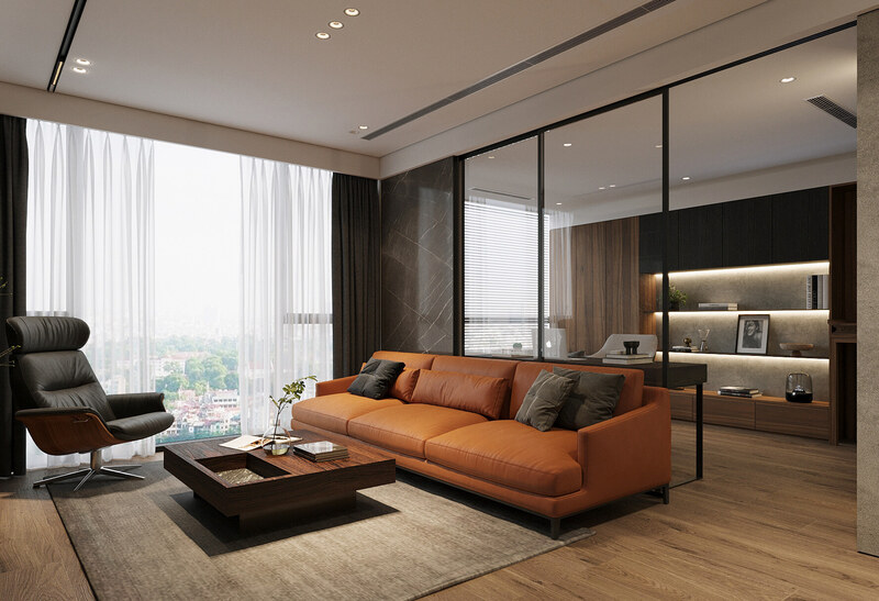 Thiết kế nội thất phong cách Modern Luxury phát triển theo trường phái hiện đại, trẻ trung