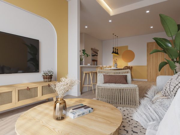 Phong cách thiết kế nội thất Wabi Sabi Style