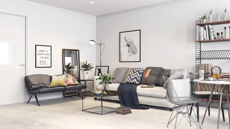 Phong cách thiết kế nội thất chung cư Scandinavian được mệnh danh là phong cách thiết kế của người trẻ tuổi
