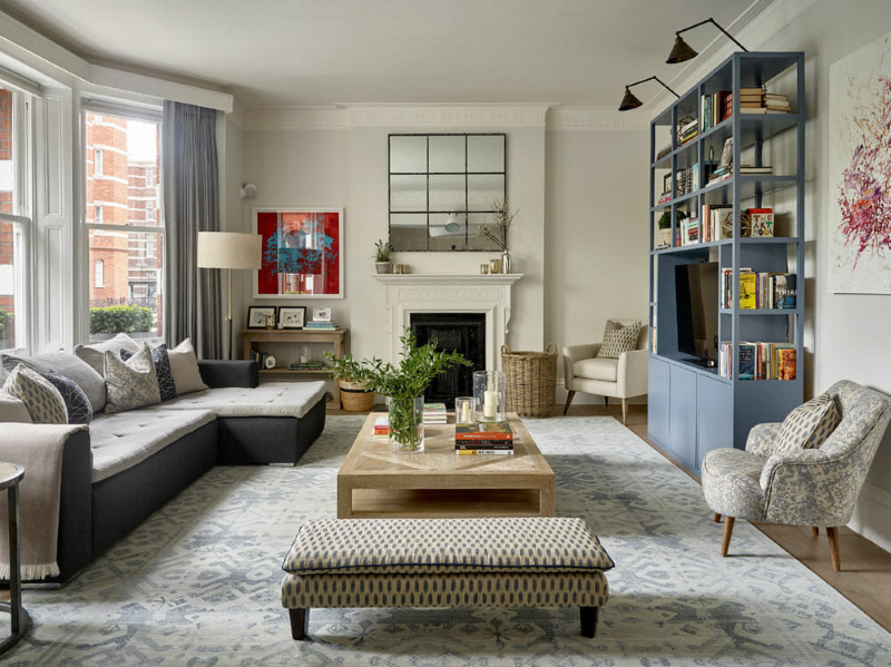Phong cách thiết kế nội thất chung cư đương đại có lối thiết kế đơn giản