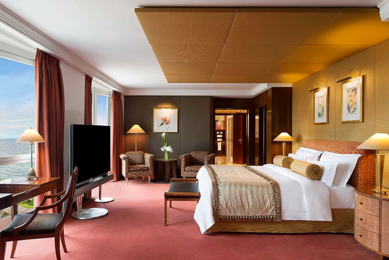 Trong thiết kế nội thất khách sạn 5 sao phòng Suite là loại phòng cao cấp và xa hoa bậc nhất