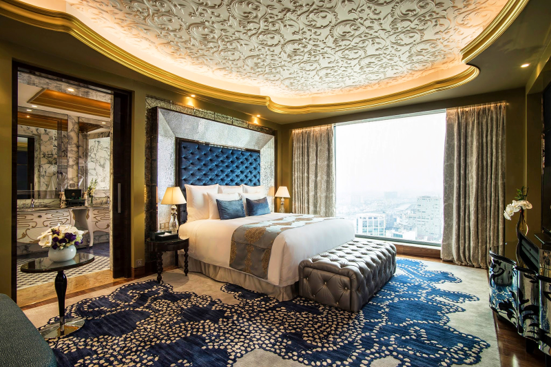 Trong thiết kế nội thất khách sạn 5 sao, ứng với mỗi loại phòng ngủ sẽ có quy định khác nhau