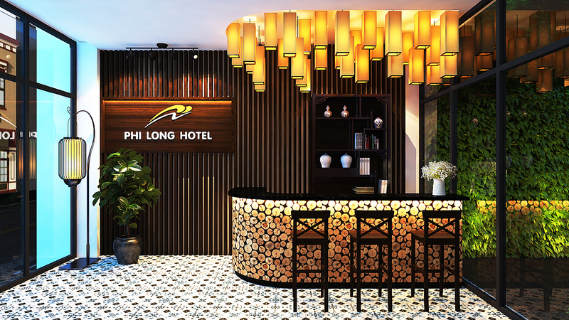 Thiết kế nội thất khách sạn theo phong cách Đông Dương thường sử dụng tone màu đặc trưng của khí hậu nhiệt đới