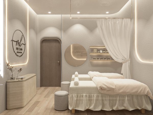 Thiết kế Spa nhỏ 30m2