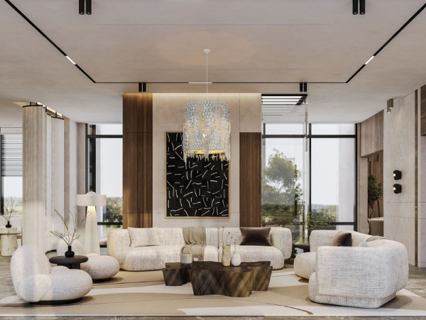 Thiết kế phòng khách 50m2