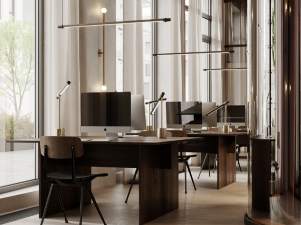 thiết kế văn phòng 40m2